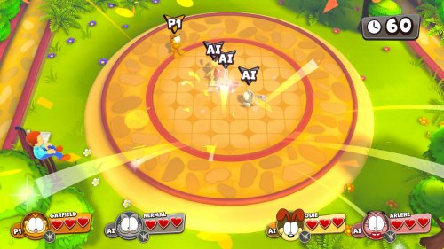 Screenshot of Garfield Lasagna Party