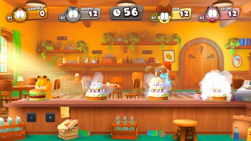 Screenshot of Garfield Lasagna Party