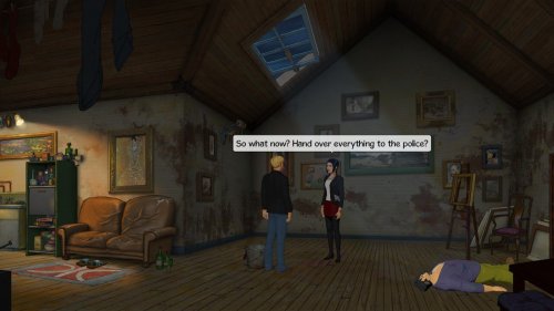 Screenshot of Broken Sword 5 - the Serpent's Curse