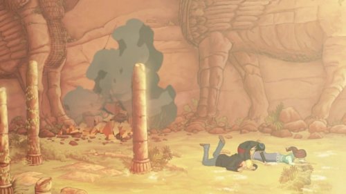 Screenshot of Broken Sword 5 - the Serpent's Curse