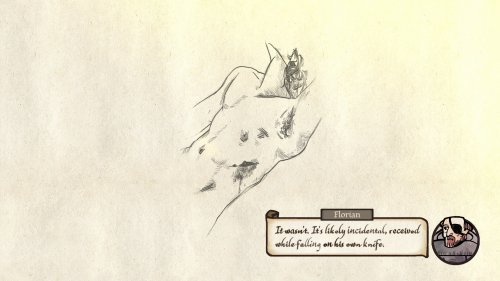 Screenshot of Pentiment
