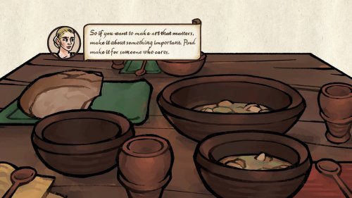 Screenshot of Pentiment