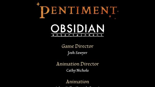 Screenshot of Pentiment