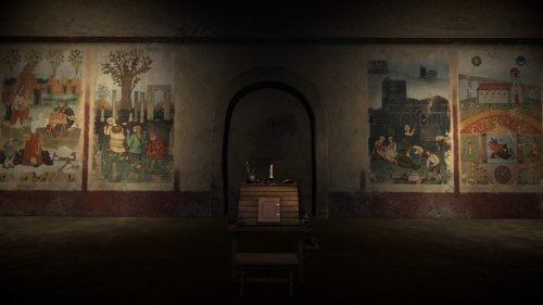 Screenshot of Pentiment
