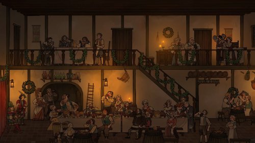 Screenshot of Pentiment