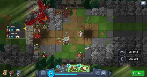 Screenshot of Abalon: Roguelike Tactics CCG