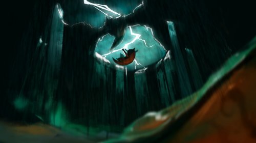 Screenshot of Rain World