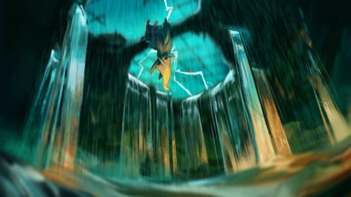 Screenshot of Rain World
