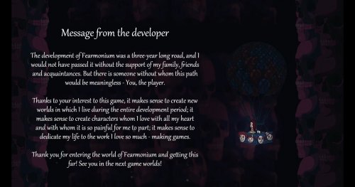 Screenshot of Fearmonium