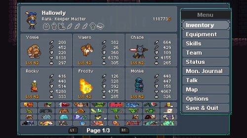 Screenshot of Monster Sanctuary
