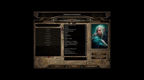 Screenshot of Baldur's Gate II: Enhanced Edition