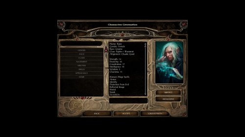 Screenshot of Baldur's Gate II: Enhanced Edition