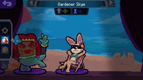 Screenshot of The Bunny Graveyard