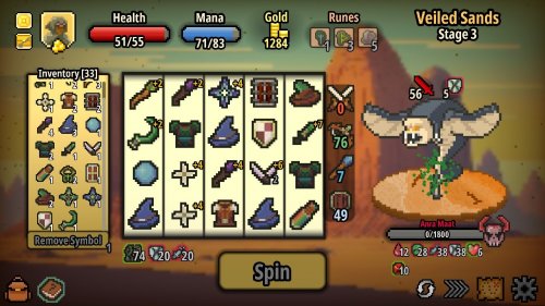 Screenshot of Spin Hero