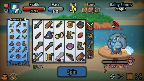 Screenshot of Spin Hero