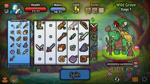 Screenshot of Spin Hero