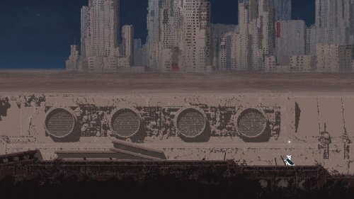 Screenshot of Rain World