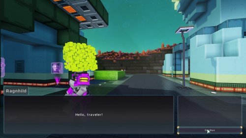 Screenshot of Cubic Odyssey
