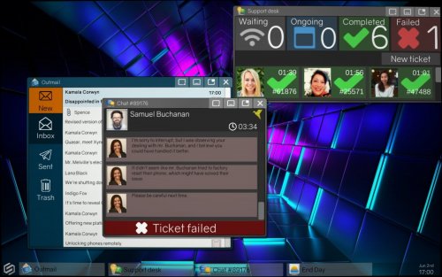Screenshot of Tech Support: Error Unknown