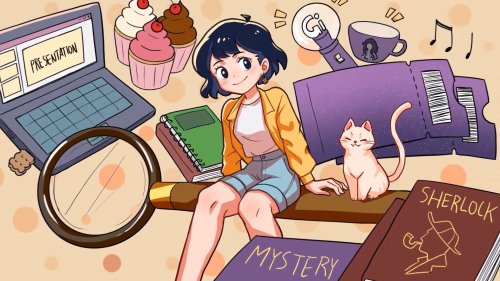 Screenshot of Little Problems: A Cozy Detective Game