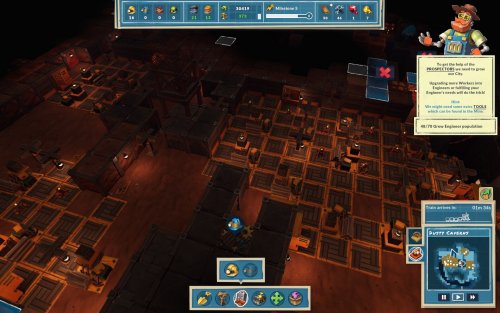 Screenshot of SteamWorld Build