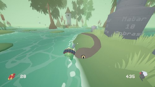 Screenshot of Gun Frog