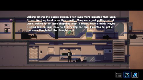 Screenshot of Lacuna – A Sci-Fi Noir Adventure