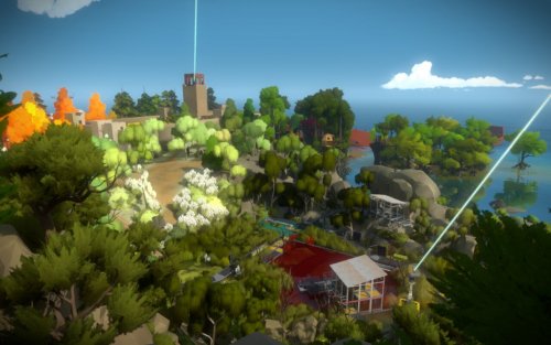 Screenshot of The Witness