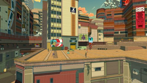 Screenshot of Bomb Rush Cyberfunk