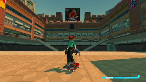 Screenshot of Bomb Rush Cyberfunk