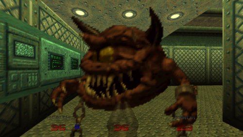 Screenshot of DOOM 64