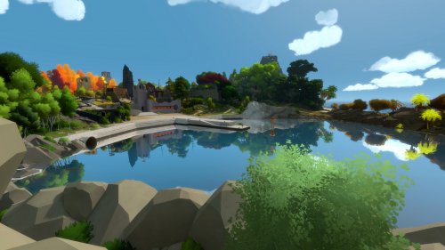 Screenshot of The Witness