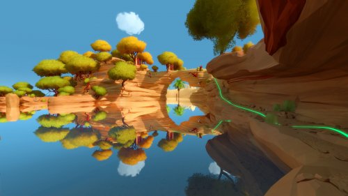 Screenshot of The Witness