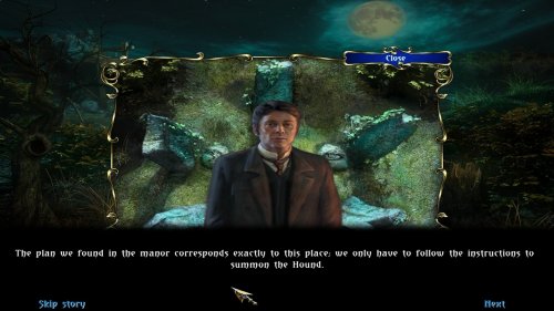 Screenshot of Sherlock Holmes and The Hound of The Baskervilles
