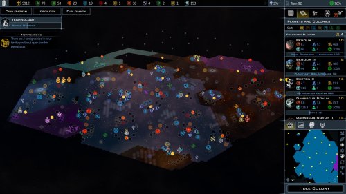 Screenshot of Galactic Civilizations III