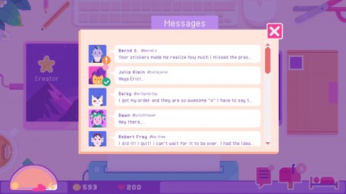 Screenshot of Sticky Business