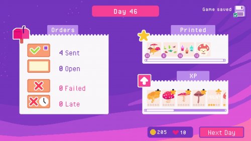 Screenshot of Sticky Business