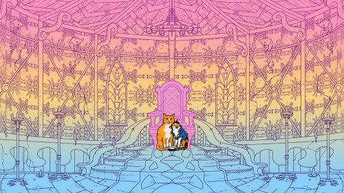 Screenshot of A Castle Full of Cats