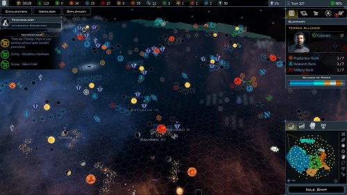 Screenshot of Galactic Civilizations III