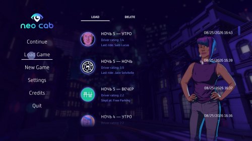 Screenshot of Neo Cab