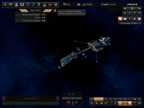 Screenshot of Distant Worlds 2