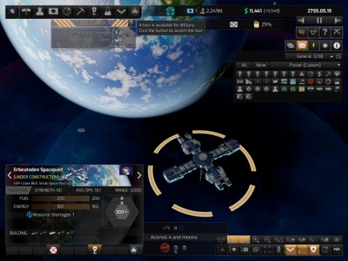 Screenshot of Distant Worlds 2