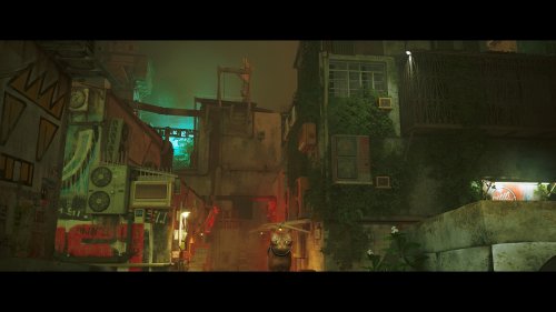 Screenshot of Stray
