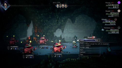 Screenshot of OCTOPATH TRAVELER II