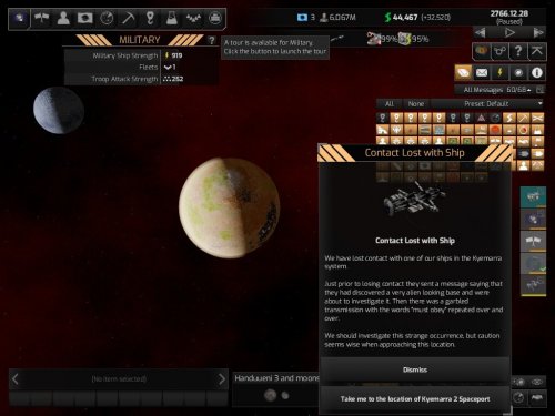 Screenshot of Distant Worlds 2