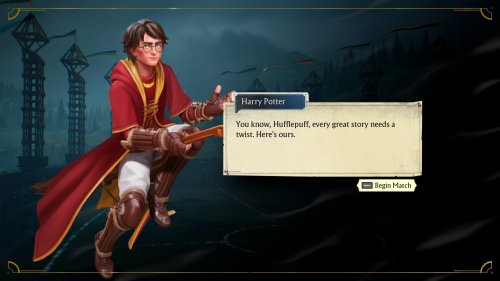 Screenshot of Harry Potter: Quidditch Champions