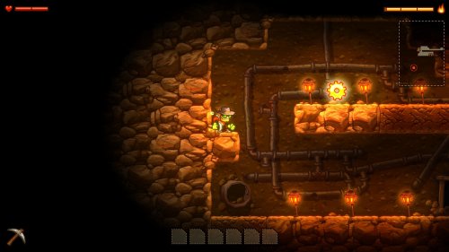 Screenshot of SteamWorld Dig