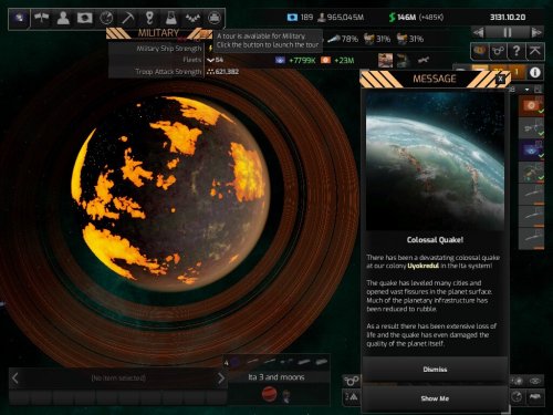 Screenshot of Distant Worlds 2
