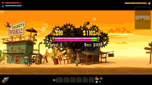 Screenshot of SteamWorld Dig