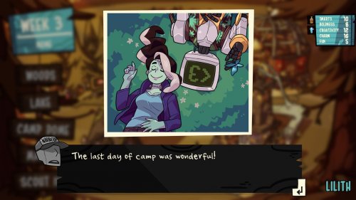 Screenshot of Monster Prom 2: Monster Camp